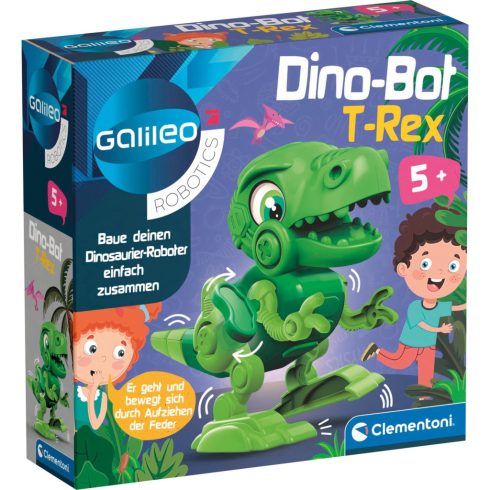 Clementoni 59324 Galileo Robotics DinoBot T-Rex Építőjáték