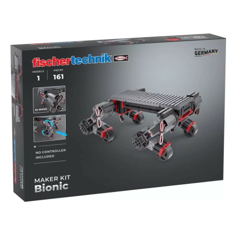 Fischertechnik 571902 Maker Kit Bionikus 161 darabos kreatív Építőjáték