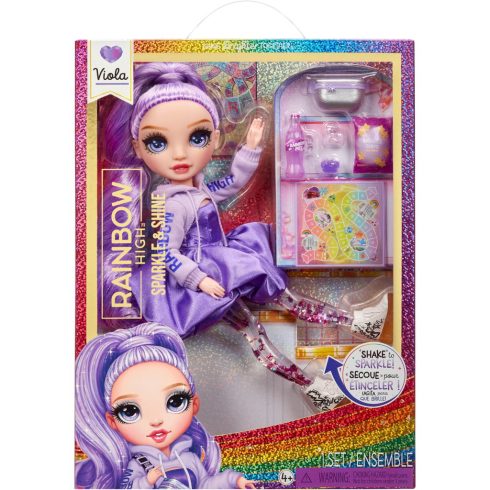 Rainbow High Sparkle & Shine Viola baba