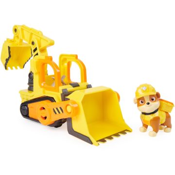   Spin Master Rubble & Csapata Mancs Őrjárat Buldózer építőjármű Rubble figurával