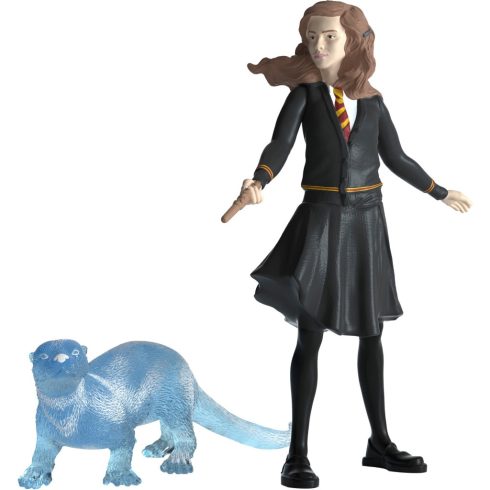 Schleich 42681 Wizarding World Harry Potter - Hermione Granger és Patrónus játékfigura