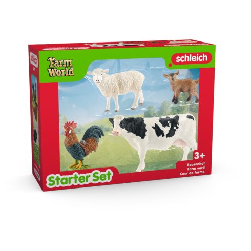 Schleich 42729 Farm World Tanya Kezdő Szett Játékfigura