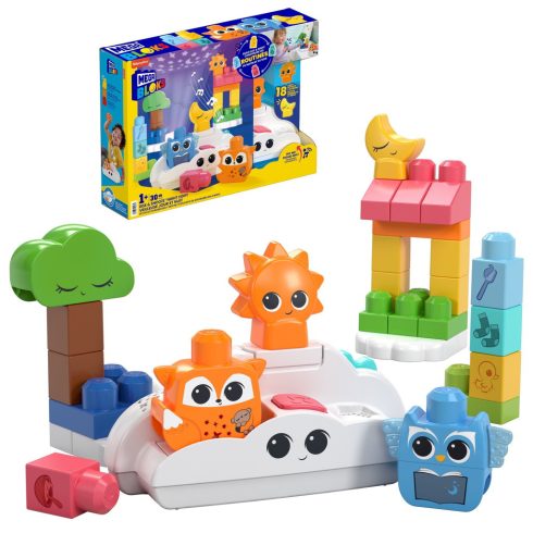 Fisher Price HTH43 Zenélő éjszakai fény 30 darabos Építőjáték