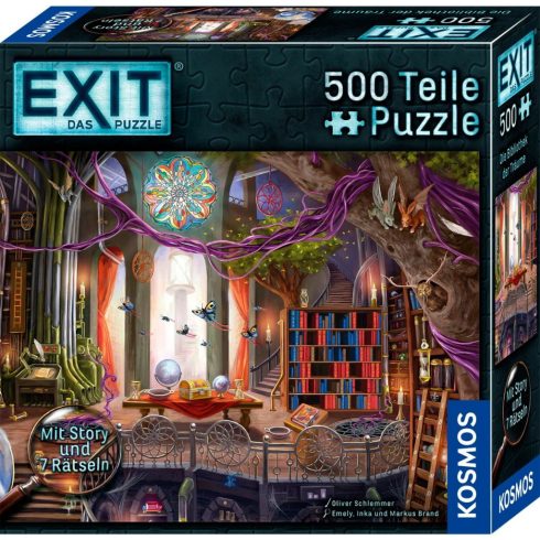 Kosmos 684464 EXIT - Az álom könyvtára rejtvény 500 darabos Puzzle