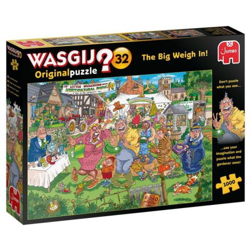 Jumbo 19170 Wasgij Original 32 - Darabka Mennyország 1000 darabos Kreatív Puzzle