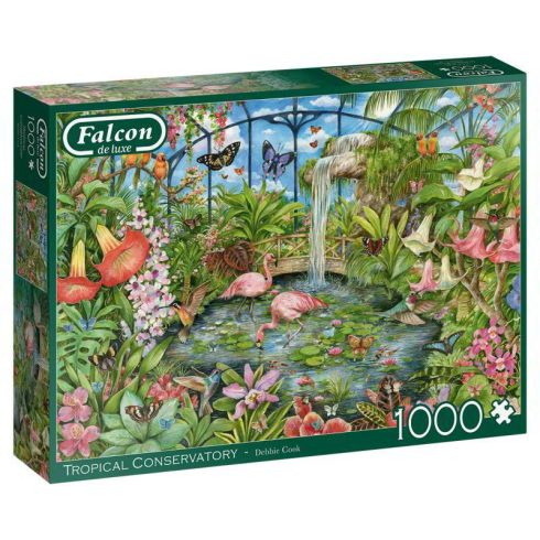 Jumbo 11295 Trópusi télikert Állatkert Puzzle 1000 darabos