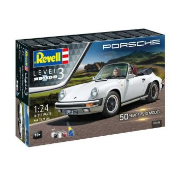   Revell 05646 Porsche 911 G-model 50 éves Jubileumi műanyag összeépíthető makett 1:24