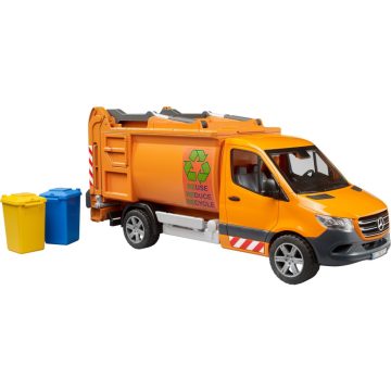 bruder 02682 Mercedes Sprinter Interaktív Kukásautó 1:16