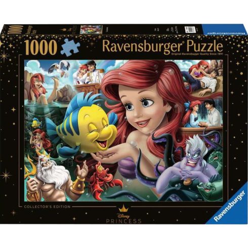 Ravensburger Disney Collector"s Edition - Arielle a kis hableány puzzle 1000 darabos