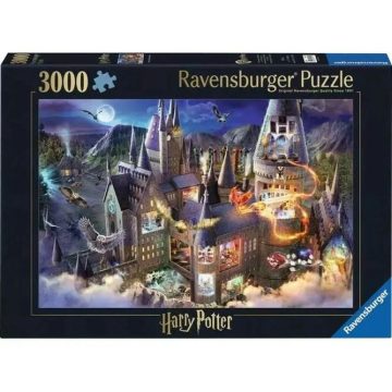   Ravensburger 17561 - Harry Potter Hogwarts kastély puzzle 3000 darabos