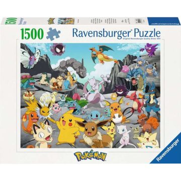   Ravensburger 12000726 - Pokémon Classics puzzle 1000 darabos