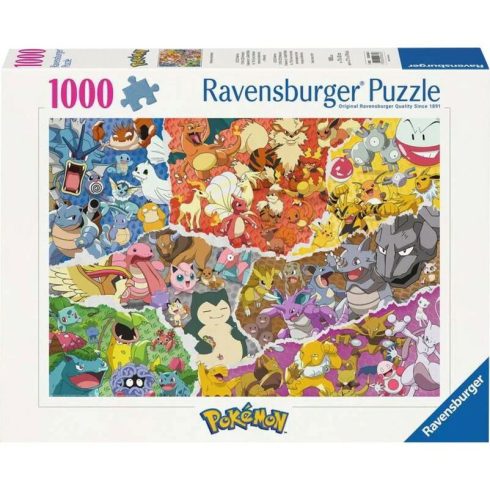 Ravensburger 12000832 - Pokémon kaland puzzle 1000 darabos