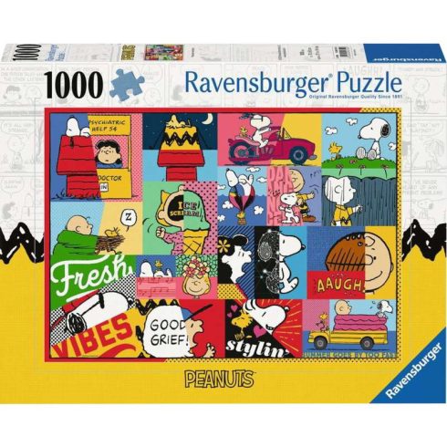 Ravensburger 12000750 - Peanuts pillanatok puzzle 1000 darabos