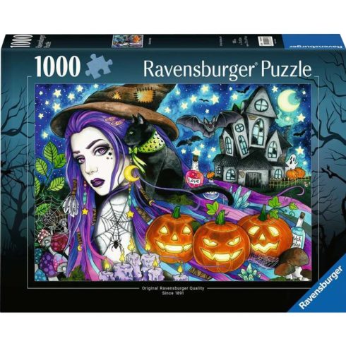 Ravensburger 12000564 - Halloween Magic kirakó puzzle 1000 darabos