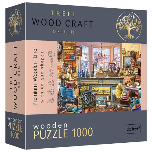 Trefl Puzzle Wood Craft Antikvitás fa puzzle 1000 darabos