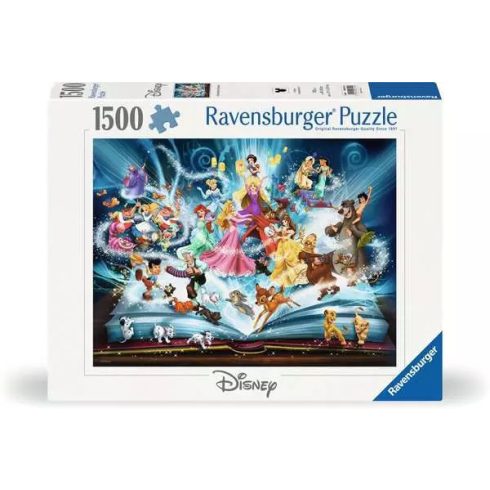 Ravensburger 12000710 - Disney varázslatos mesekönyve puzzle 1500 darabos