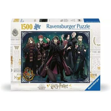   Ravensburger 12001222 - Harry Potter Gryffindor vs.Slytherin puzzle 1500 darabos