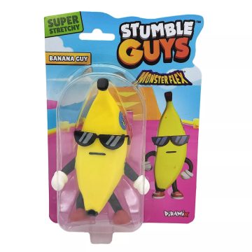   Diramix Monsterflex 12 cm Nyújtható Stumble Guys Banana guy figura - Sárga