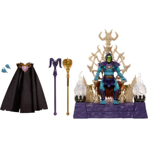 Mattel Masters of the Universer Masterverse Skeletor és Havoc Thron Játékfigura