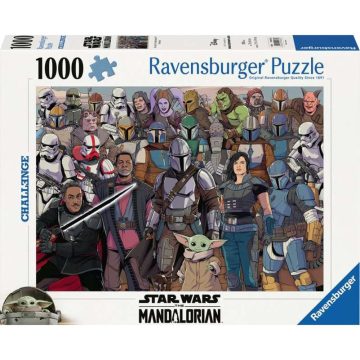   Ravensburger Challenge - Star Wars A Mandalóri 1000 darabos puzzle