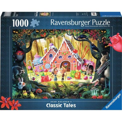 Ravensburger Dean Macadam klasszikus meséi - Jancsi és Juliska 1000 darabos puzzle