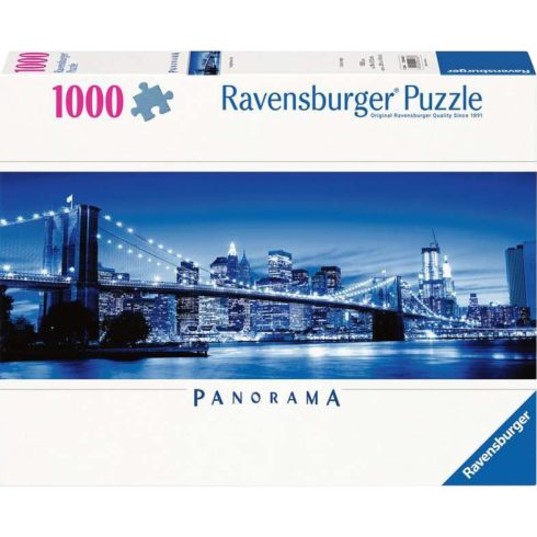 Ravensburger Panorama - Fényes New York 1000 darabos puzzle