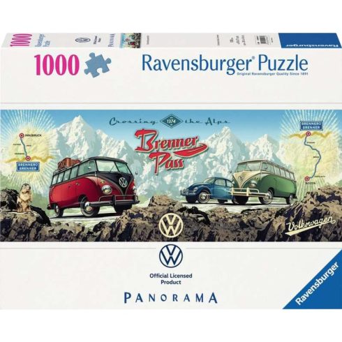 Ravensburger Panorama - A furgonnal a Brenner felett 1000 darabos puzzle