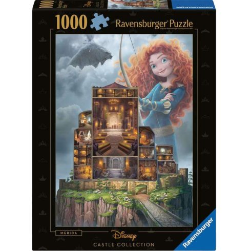 Ravensburger Disney Kastélyok - Merida 1000 darabos puzzle