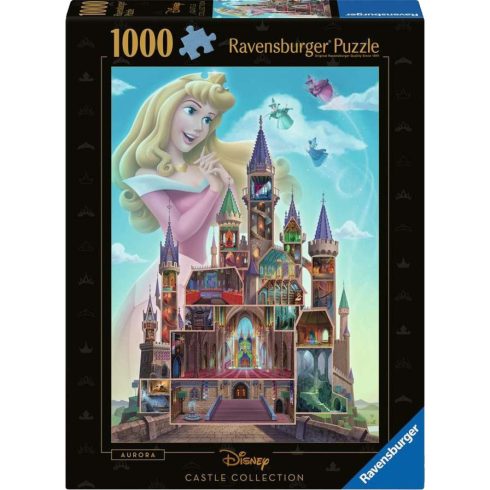 Ravensburger Disney Kastélyok - Csipkerózsika 1000 darabos puzzle