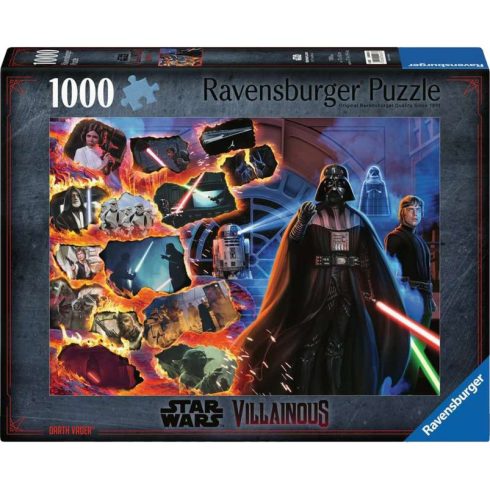 Ravensburger Star Wars Gonosztevők - Darth Vader 1000 darabos puzzle