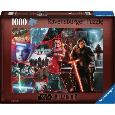 Ravensburger Star Wars Gonosztevők - Kylo Ren 1000 darabos puzzle