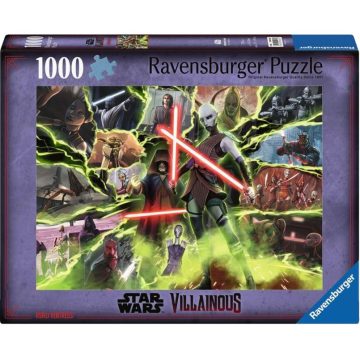   Ravensburger Star Wars Gonosztevők - Asajj Ventress 1000 darabos puzzle