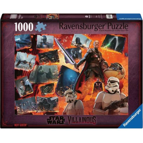 Ravensburger Star Wars Gonosztevők - Moff Gideon 1000 darabos puzzle