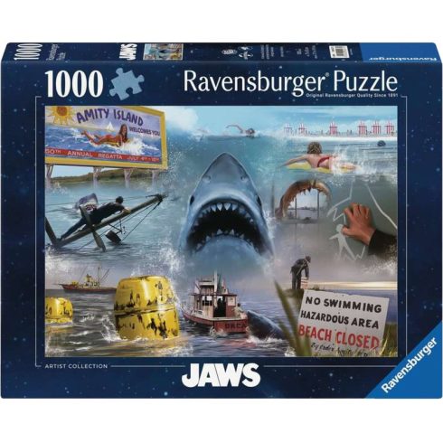 Ravensburger Universal VAULT Film Kollekció - A cápa 1000 darabos puzzle