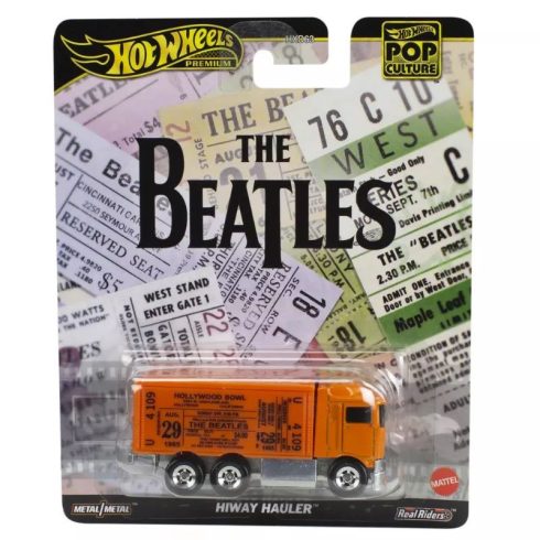 Mattel Hot Wheels Pop Culture - The Beatles Hiway Hauler Fém kisautó