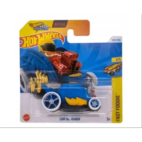 Mattel Hot Wheels Fast Foodie Car-de-asada kisautó