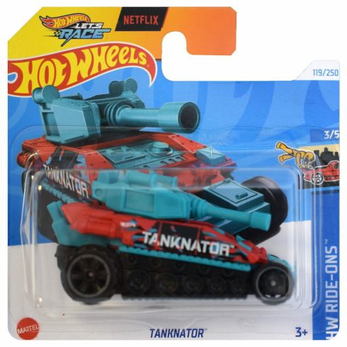 Mattel Hot Wheels HW Ride-ONS Tanknator kisautó