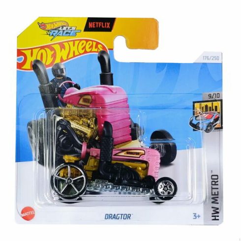 Mattel Hot Wheels HW Metro Dragtor kisautó