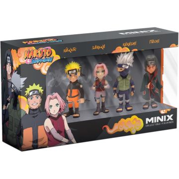 Minix Naruto Shippuden 7cm figura szett (4db)