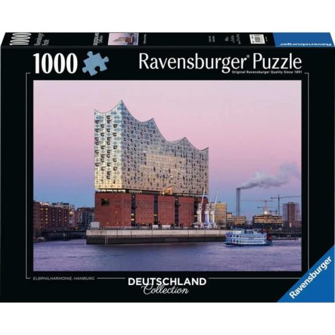 Ravensburger Németország Kollekció - Hamburgi Elbai Filharmónia 1000 darabos puzzle