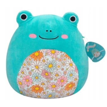 Squishmallows Robert a kék vízibéka plüssfigura - 20 cm