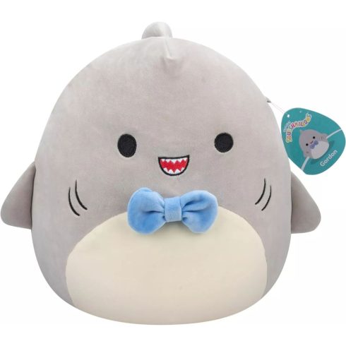 Squishmallows Gordon a szürke cápa plüssfigura - 20 cm