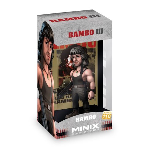 Minix 110 Movies - Rambo III John Rambo gyűjthető Mozifilm figura 12cm