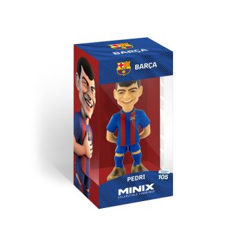   Minix 105 Football Stars - FC Barcelona Pedri gyűjthető Focista figura 12cm