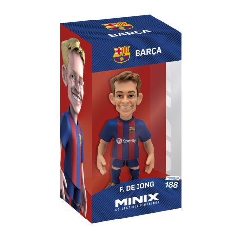 Minix 188 Football Stars - FC Barcelona Frenkie de Jong gyűjthető Focista figura 12cm