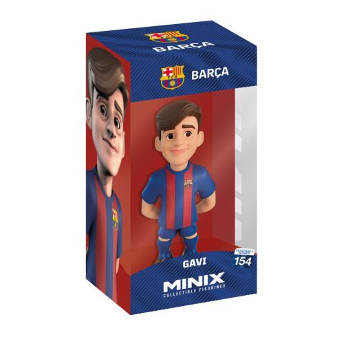 Minix 154 Football Stars - FC Barcelona Gavi gyűjthető Focista figura 12cm