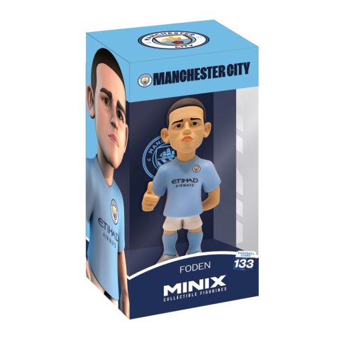 Minix 133 Football Stars - Manchester City Phil Foden gyűjthető Focista figura 12cm