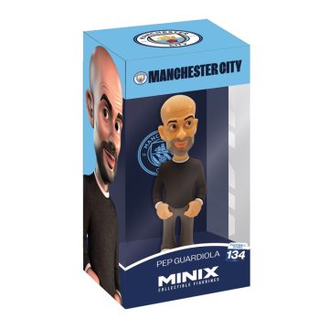   Minix 134 Football Stars - Manchester City Pep Guardiola gyűjthető Focista figura 12cm