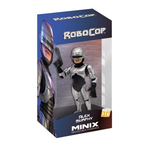 Minix 118 Movies - Robotzsaru Alex Murphy gyűjthető Mozifilm figura 12cm