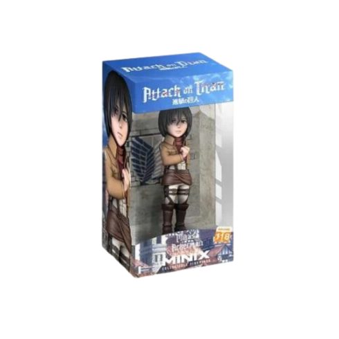 Minix 118 Anime - Attack on Titan Mikasa Ackerman gyűjthető Animációs figura 12cm